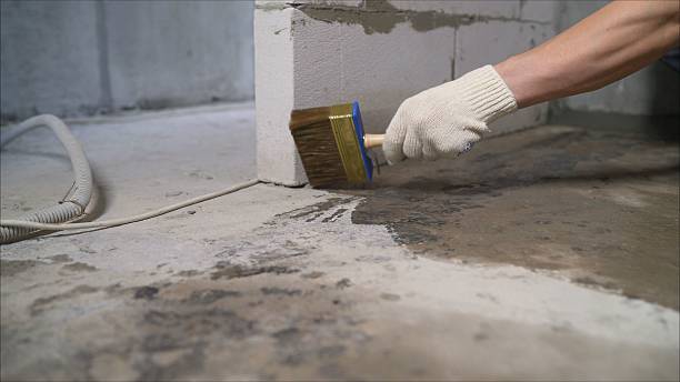 SJ Waterproofing Pros Basement Waterproofing coverage map for Harrisburg, OH and surrounding area